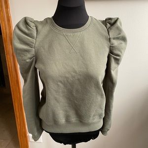 Rebecca Minkoff Janine sweatshirt olive green